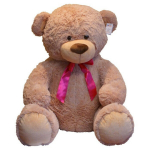 TULILO Pliu&scaron;inis Norbert Teddy Bear smėlio spalvos 75 cm, Color