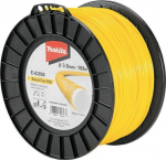 Ritė su nailoniniu valu Makita Pro, 3.0mm, 168m, geltona