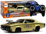 Nuotoliniu būdu valdomas sportinis Muscle Car automobilis 1:20, auksinis
