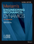 Meriam's Engineering Mechanics: Dynamics SI Version 9th Edition, Global Edition