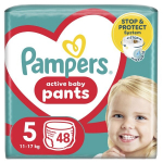 Sauskelnės-kelnaitės PAMPERS Pants, Jumbo Pack, 5 dydis, 48 vnt.