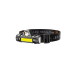 LED žibintuvėlis COB XR-E Q3 su magnetu ir USB