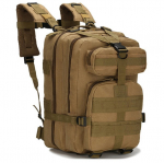 Karinė taktinė kuprinė 30l, ruda