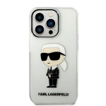 Karl Lagerfeld IML Ikonik NFT iPhone 14 Pro Transparent