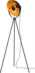 Lucide Alvaro grindų &scaron;viestuvas, juodas/auksinis, E27, 40w, 148cm