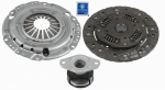 SACHS 3000 842 803 Sankabos komplektas SKODA OCTAVIA, FABIA 190mm 6Y0198141