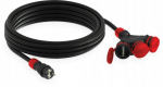 Tvirtas 25m prailgintuvas su 3 lizdais, H05rr-f 3x1,5