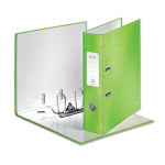 Segtuvas LEITZ WOW 180&deg;, A4, 80mm žalia sp.