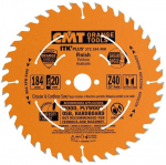 Pjovimo diskas medienai CMT 272; 184x1,7x20; Z40; 18&deg;