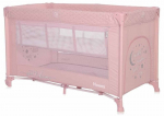 Kelioninė lovytė-maniežas Lorelli Noemi 2 Layers, Mellow Rose Star