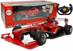 Radijo bangomis valdomas modeliukas Rastar F1 Ferrari F138, raudonas