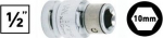 Adapter 1/2'' x 10mm &scaron;e&scaron;iakampis Jonnesway