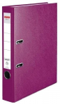 Segregator Herlitz Q.file A4, 5 cm, wąski, jagodowy