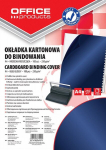 A4 kartono vir&scaron;eliai ri&scaron;imui, 100 vnt., mėlyni
