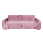 MeowBaby&reg; Premium vaiki&scaron;ka sofa rožinė