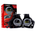 EinParts DL42 Dieniniai žibintai LED DRL Rūko žibintai 6000K 12/24V, skirti Mazda II 2010-2015