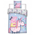 Peppa Pig vaiki&scaron;kas patalynės komplektas, 135x200, 2 dalių