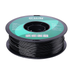 eSUN 3D spausdinimo siūlas PETG 1kg Black, 1,75, 1 kg