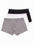 Trumpikės vyrams Ombre Clothing, įvairių spalvų, 3 vnt., M