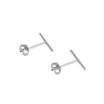 Sidabriniai auskarai Sidabra Jewelry Rod E002