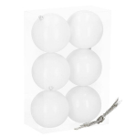 Eglutės žaisliukai, plastikas, 10 cm, 6 vnt
