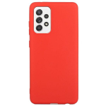 Kieto silikono (TPU) dėklas - raudonas (Galaxy A53)