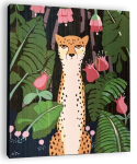 Tapyba pagal skaičius Leopardas, 40x50cm