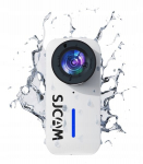 Veiksmo ir laisvalaikio kamera Sporto kamera sjcam c110 balta 4k30fps 15mp atspari vandeniui wi-fi + priedai