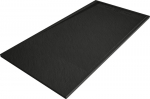 Stačiakampis du&scaron;o padėklas Mexen Amon SMC, 170 x 90 cm, Black