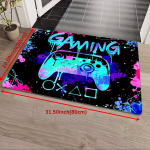 3D žaidimų kilimas - mink&scaron;tas flanelinis kilimas, 31,49 * 47,24 colio / 80 * 120 cm