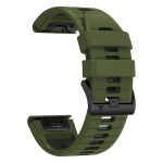Silikoninė apyrankė Garmin laikrodžiams, Armija žalia 1