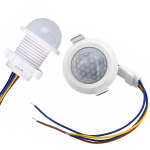 Judesio jutiklis PIR 230V &ndash; Automatinis ap&scaron;vietimas, Aptikimo atstumas 6 m, Montavimo anga 20 mm