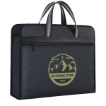 Dirbtinės odos portfelis dokumentams, Juoda