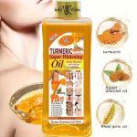 Kurkumos balinantis kūno aliejus su glicerinu, 200ml.