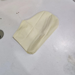 Silikoniniai vandeniui atsparūs batų apdangalai lietui.,  Baltas