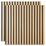 Sienos panelė, akustinė, 60x60 cm, natūrali