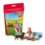 Figūrėlės Nakvynė su Hana Schleich Horse Club