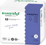 Sauskelnės Bambiboo 3 (6-11 kg), 26 vnt.