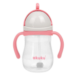 Vaiki&scaron;ka gertuvė Akuku A0676, rožinė, 280 ml