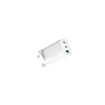 Evelatus 65W Max Fast Charger JK USB-C1 / USB-C1 / USB-A White
