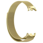 BestAccessories, plieninė apyrankė X. Mi Band 8/9/10, auksinė