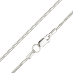Sidabrinė grandinėlė moterims "Snake" Brasco 53164