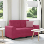 Dvigulė sofa vyno raudona 120 cm aksomas, Vyno raudonumo
