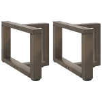 Kavos staliuko kojelės t formos, 2 vnt., 40x25x(30-31) cm