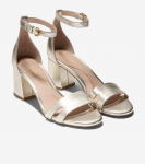 Moteri&scaron;kos basutės Cole Haan Adelaine Sandal, Auksinės