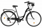 Moteri&scaron;kas dviratis Davi Emma 28&Prime;, 160&ndash;185 cm, 7 pavaros, Juoda