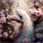 Daisen Art deimantinis paveikslas, Povas, 35 x 35 cm