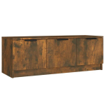Televizoriaus spintelė，TV spintelė，TV staliukas, dūminio ąžuolo, 102x35x36,5cm, mediena CFE136896