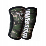 POWER-SYSTEM treniruočių juosta kelių apsaugos / įtvarai CrossFit L/XL
