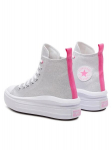 Converse A06332C Chuck Taylor All Star Move Hi White / Oops Pink / White laisvalaikio batai &ndash; platforminė stiliaus ikona